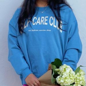 self care club crewneck